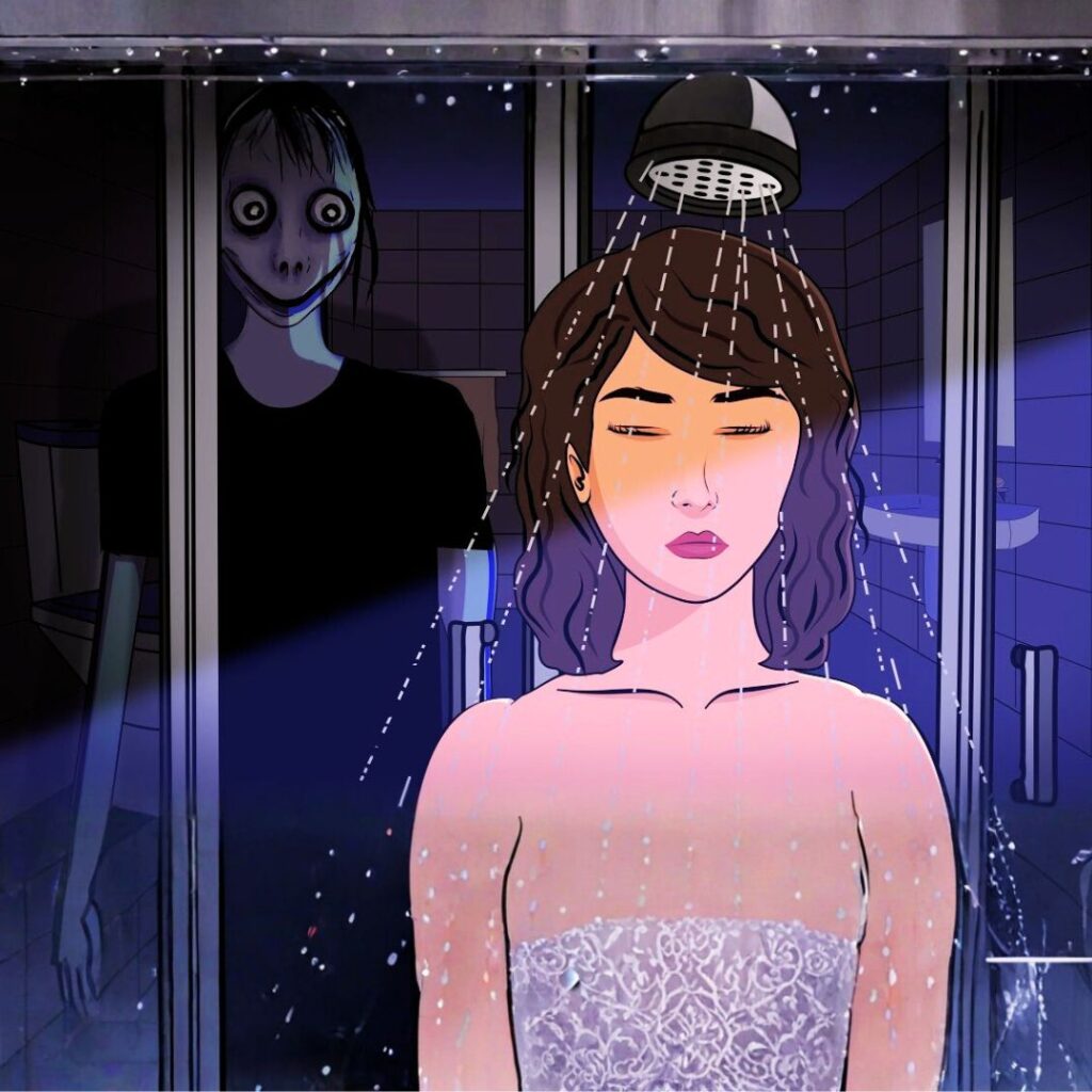 I Felt Someone Watching Me in the Shower… Then!